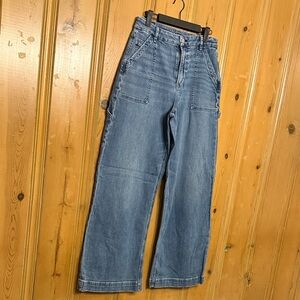 American Eagle Outfitters Denim Wide-Leg Jeans